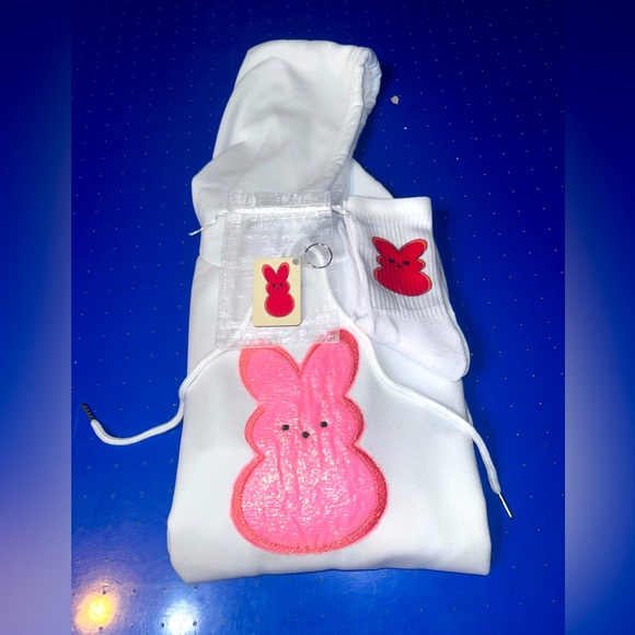 Peep Easter hoodie set